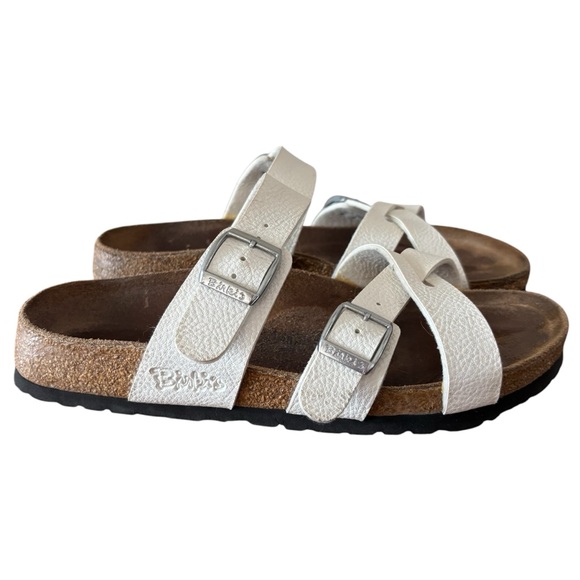 Birkenstock Shoes - Birki’s Mayori-Style 245 White Strappy Sandal size 7